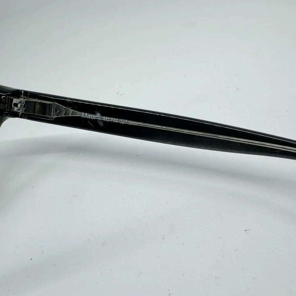 Maui Jim Italy‎ Starfish MJ744-02T 55-16-145 Black Sunglasses Frame H11501
